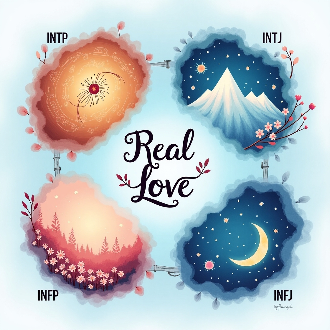 What is Real Love for INTP, INTJ, INFP, and INFJ?