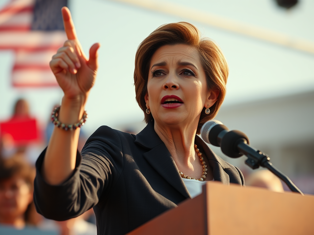 ENTJ woman as a president, not ENFP